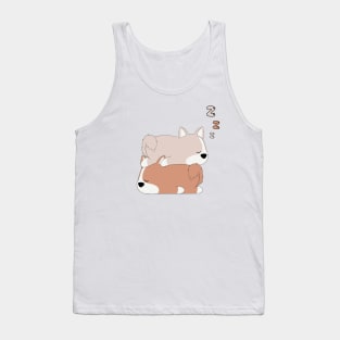 Sleepy corgis Tank Top